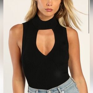 Black Crop Top